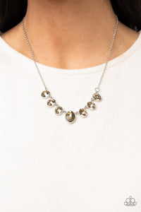 Material Girl Glamour - Brown necklace