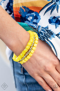 Vacay Vagabond - Yellow bracelet