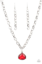 Load image into Gallery viewer, Gallery Gem - Red necklace
