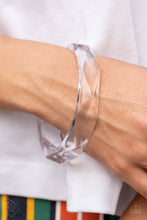 Load image into Gallery viewer, Clear-Cut Couture - White bracelet

