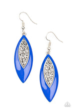 Load image into Gallery viewer, Venetian Vanity - Blue earring
