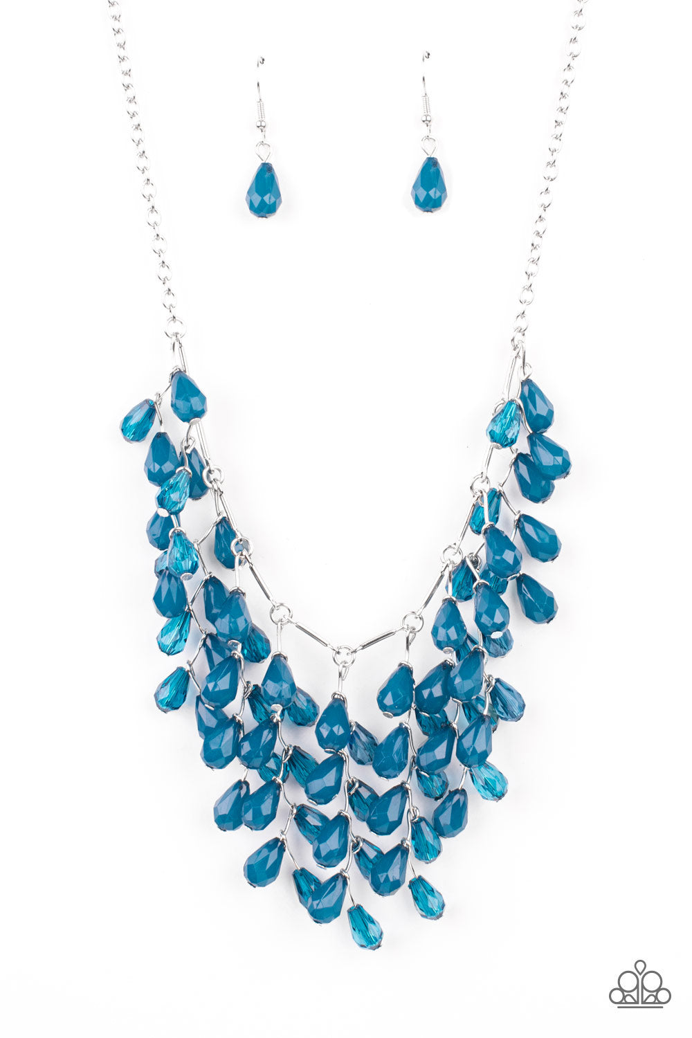 Garden Fairytale - Blue necklace