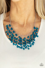 Load image into Gallery viewer, Garden Fairytale - Blue necklace
