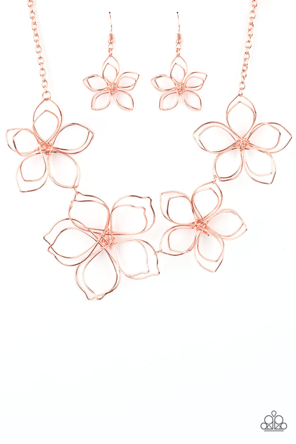 Flower Garden Fashionista - Copper necklace