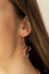Flower Garden Fashionista - Copper necklace