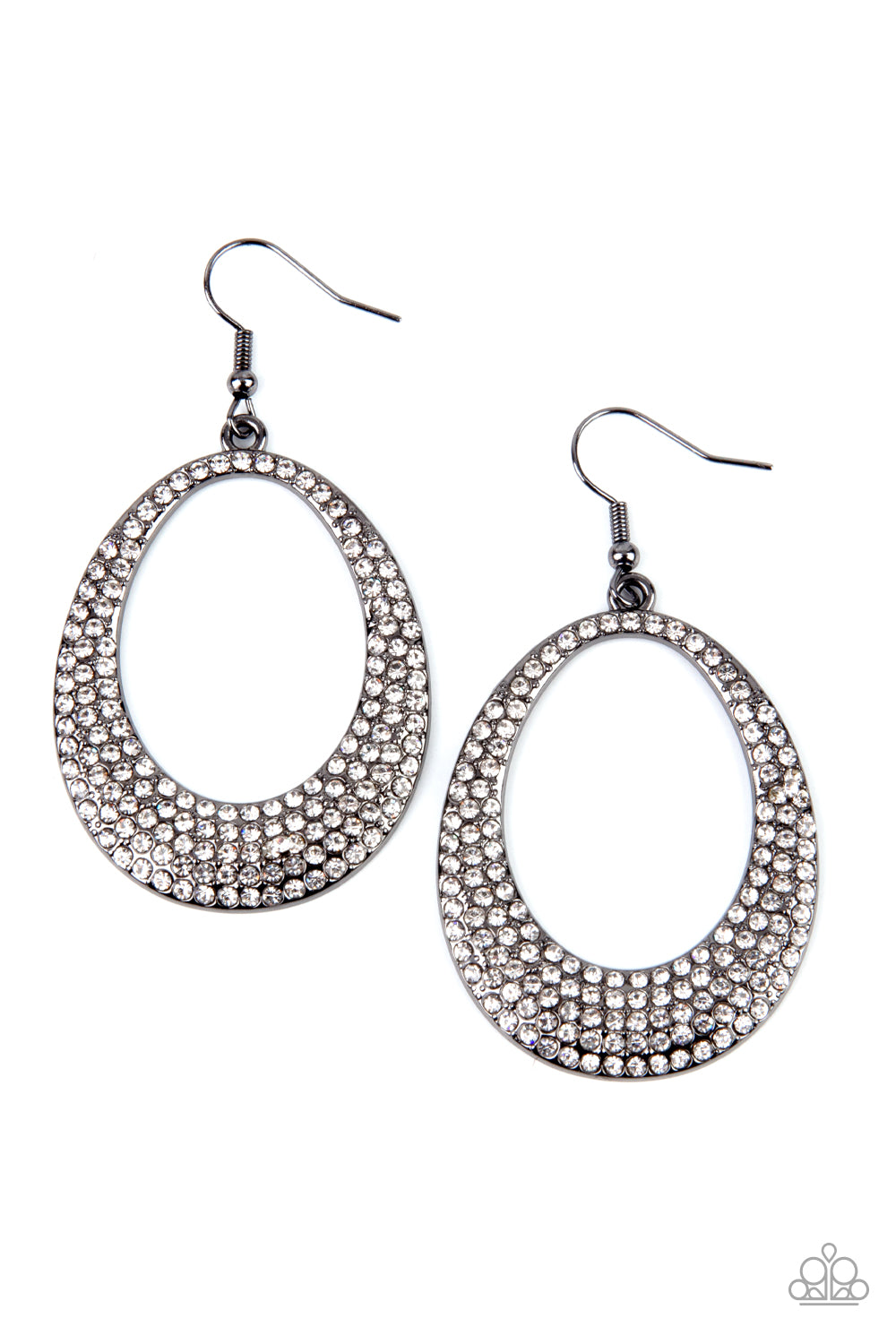 Storybook Bride - Black earring