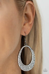 Storybook Bride - Black earring