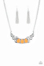 Load image into Gallery viewer, Heavenly Happenstance - Orange necklace
