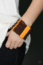 Load image into Gallery viewer, Tropical Trendsetter - Orange bracelet
