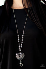 Load image into Gallery viewer, Doting Devotion - White necklace/landyard

