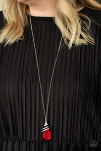 Demandingly Diva - Red necklace