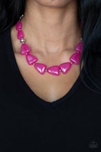 Load image into Gallery viewer, Tenaciously Tangy - Pink necklace
