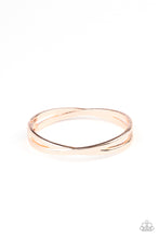 Load image into Gallery viewer, Crossing Over Rose Gold Bracelet
