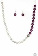 Load image into Gallery viewer, 5th avenue a-lister purple necklace
