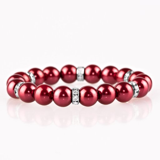 Equisitely Elite Red Bracelet
