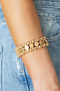 Metro Magnetism gold bracelet