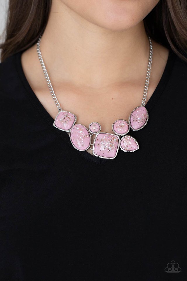 So Jelly Pink necklace