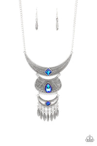 Lunar Enchantment - Blue necklace
