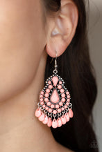 Load image into Gallery viewer, Persian Posh - Orange earring
