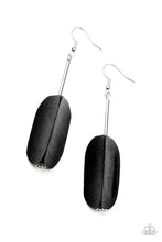 Load image into Gallery viewer, Tamarack Trail - Black earring
