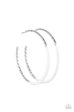 Load image into Gallery viewer, DIP, DIP, Hooray! - White earring
