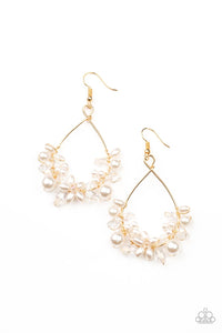 Marina Banquet - Gold earring