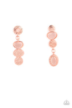 Load image into Gallery viewer, Asymmetrical Appeal - Copper earring
