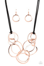 Load image into Gallery viewer, Spiraling Out of COUTURE - Copper necklace
