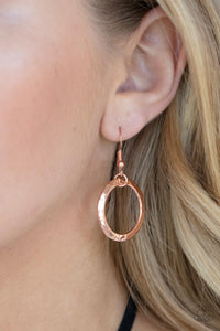 Spiraling Out of COUTURE - Copper necklace