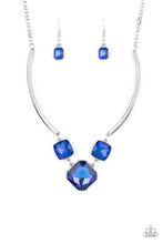 Load image into Gallery viewer, Divine IRIDESCENCE - Blue necklace
