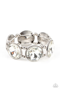 Powerhouse Hustle - White bracelet