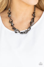Load image into Gallery viewer, METAL of Honor - Black necklace
