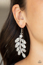 Load image into Gallery viewer, Ice Garden Gala - White earring
