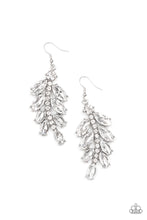 Load image into Gallery viewer, Ice Garden Gala - White earring
