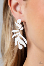 Load image into Gallery viewer, Palm Picnic - Silver  earring
