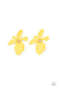 Hawaiian Heiress - Yellow earring