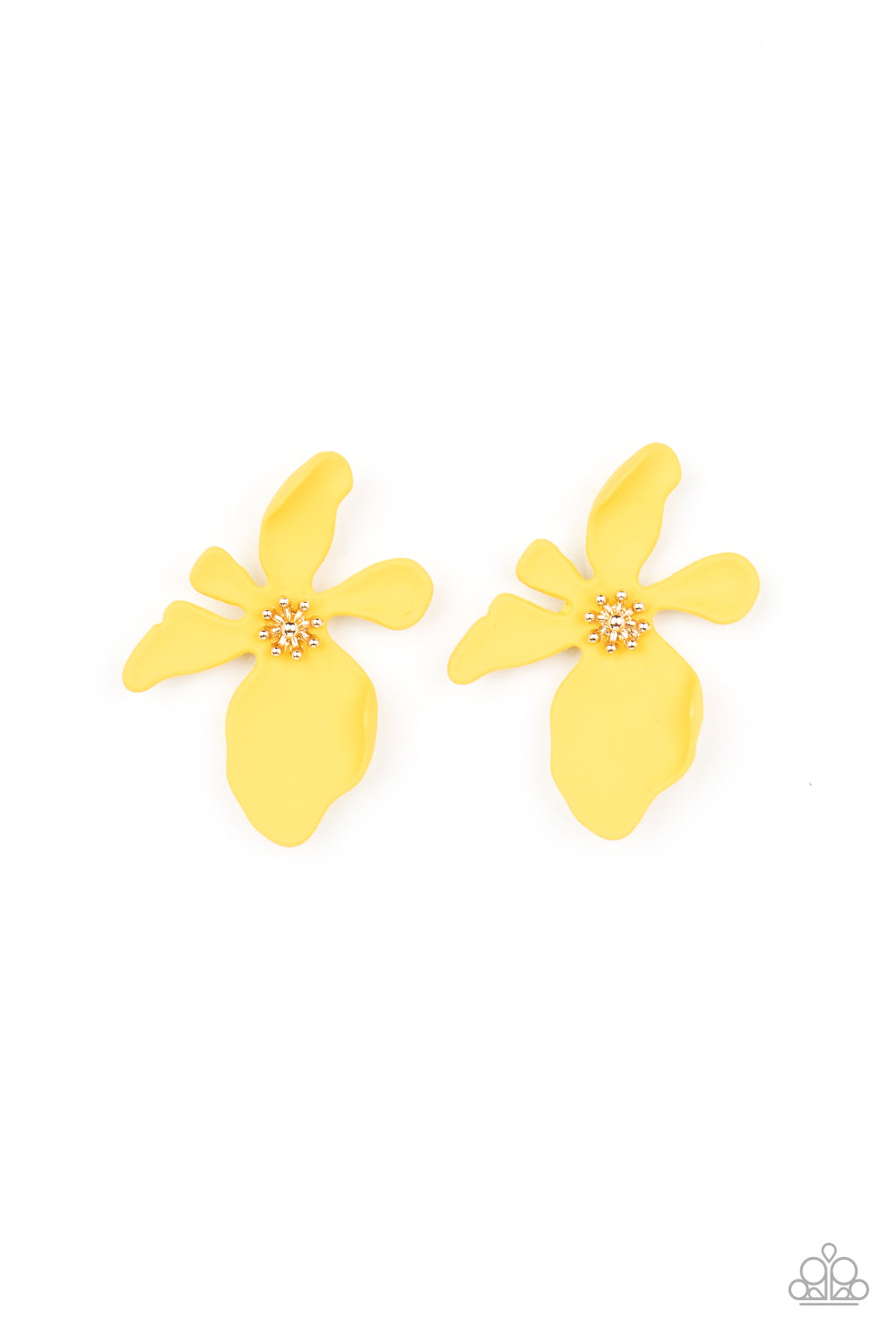 Hawaiian Heiress - Yellow earring