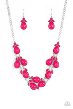 Load image into Gallery viewer, Botanical Banquet - Pink necklace
