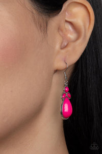 Botanical Banquet - Pink necklace