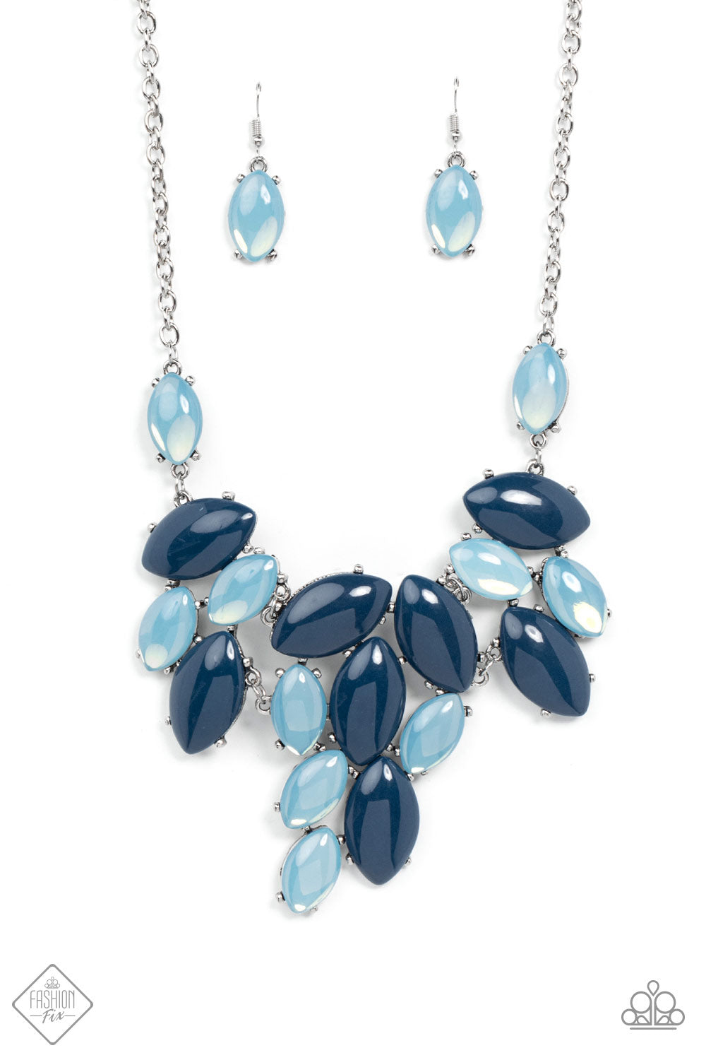 Date Night Nouveau - Blue necklace
