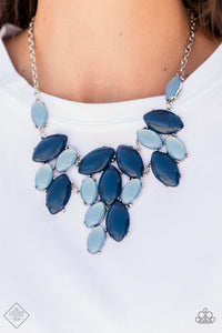Date Night Nouveau - Blue necklace