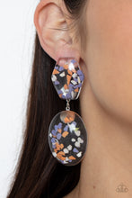 Load image into Gallery viewer, Flaky Fashion - Orange earring
