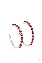 Load image into Gallery viewer, Photo Finish - Red earring
