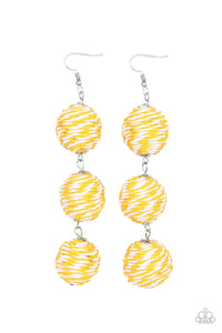 Laguna Lanterns - Yellow earring