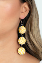 Load image into Gallery viewer, Laguna Lanterns - Yellow earring
