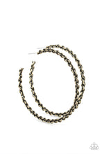 Load image into Gallery viewer, Chainge Is Coming Brass Earring
