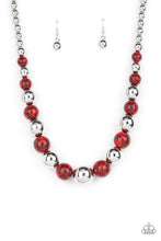 Load image into Gallery viewer, Stone Age Adventurer - Red necklace
