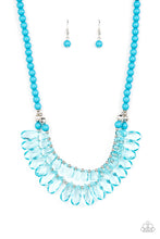 Load image into Gallery viewer, All Across the GLOBETROTTER - Blue necklace
