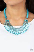 Load image into Gallery viewer, All Across the GLOBETROTTER - Blue necklace
