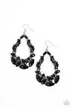 Load image into Gallery viewer, Tenacious Treasure - Black earring
